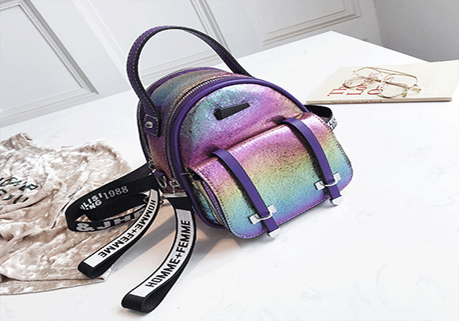 Рюкзак мини, фиолетовый