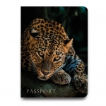Обложка для паспорта с фото "Ягуар"
