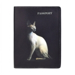 Обложка для паспорта с фото "Кот Сфинкс"